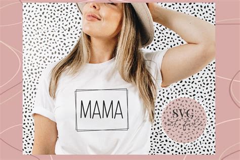 Mama Square Svg Graphic By Justonemoreproject · Creative Fabrica