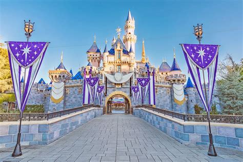 First Look Sleeping Beauty Castle Shimmering Overlay Celebrates Disney