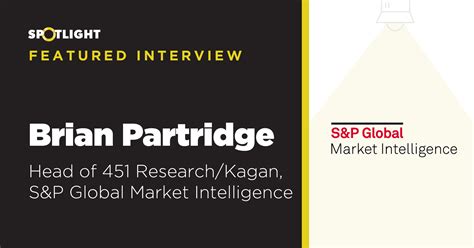 A Spotlight On Sandp Global Market Intelligence 451 Research Spotlight Analyst Relations