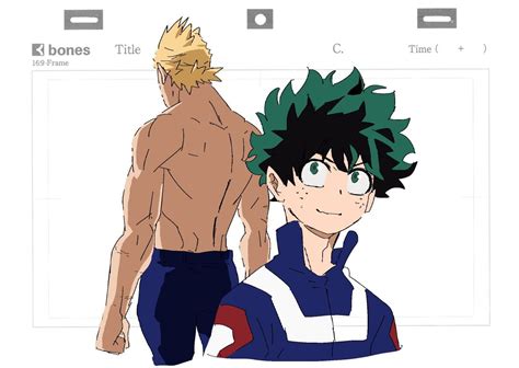 Togata Mirio • Midoriya Izuku Hatiwarert Boku No Hero Academia