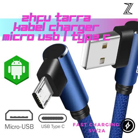 Jual Kabel Charger Gamer Zhfu Tarra2 Kabel Data Mobile Tipe Micro USB