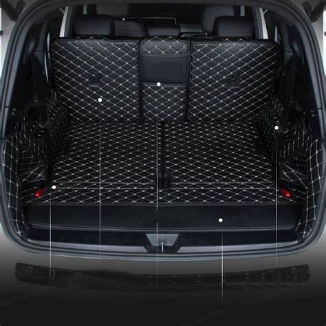 Leather Car Trunk Mat Cargo Liner For Mercedes Benz Glb 200 2019 2020