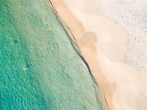 Aerial View Southern Beaches Of New South Sales Australia By Stocksy