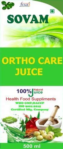 Sovam Natural Ortho Care Juice Packaging Type Bottle At Rs In Jaipur