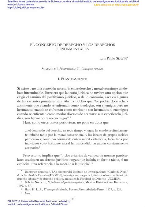 PDF EL CONCEPTO DE DERECHO Y LOS DERECHOS PDF FileEl Problema Del