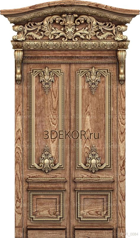 Манящая Азия | Двери, Дерево, Дизайн двери