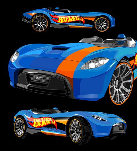 Hot Wheels Vector Cars On Behance