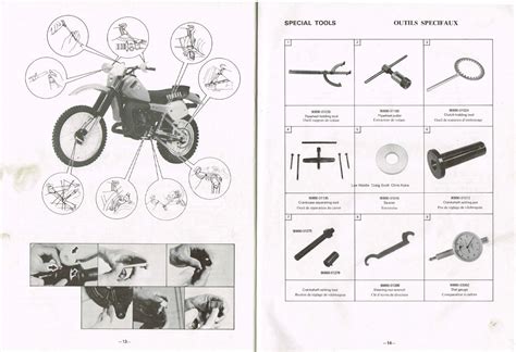 1982 Yamaha It250 It 250 Service Manual Retro Motorcycle Manuals