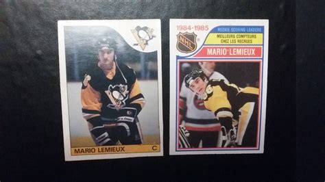 1985 86 O Pee Chee Complete Set 264 With Lemieux Rookie This Set Was