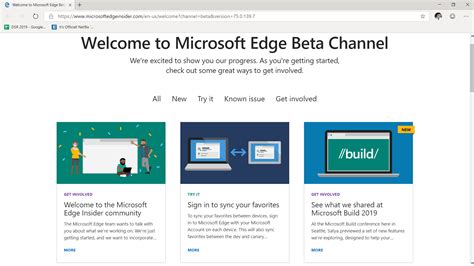 Microsoft Edge Beta Channel Logisticsraf