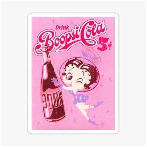 Betty Boop Aesthetic Sticker For Sale By Jaylasimone Redbubble