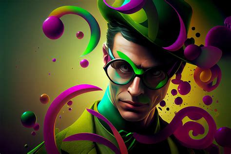 The Riddler Wall Art Mixed Media by Tim Hill - Fine Art America