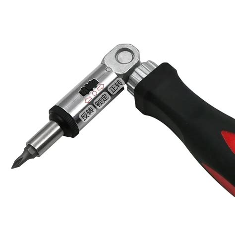 Multi Function Adjustable Ratchet Screwdriver Angle Variable Positive