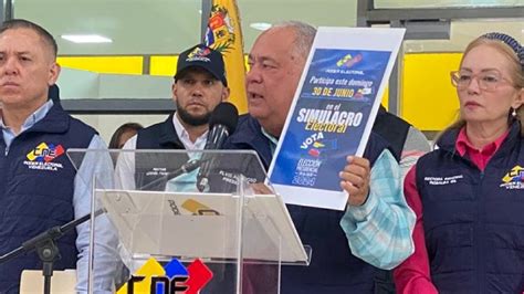 Elvis Amoroso Centros De Votaci N Fueron Habilitados Para El