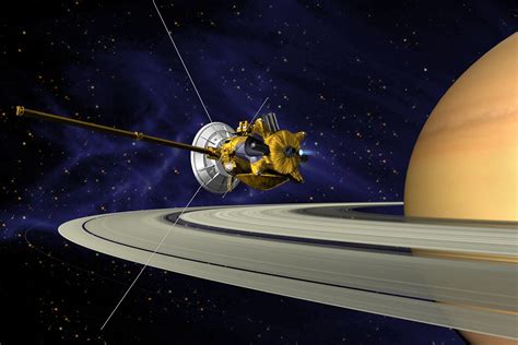 Nasa S Cassini Spacecraft Touched Saturn Today As Part Of Its Grand Finale