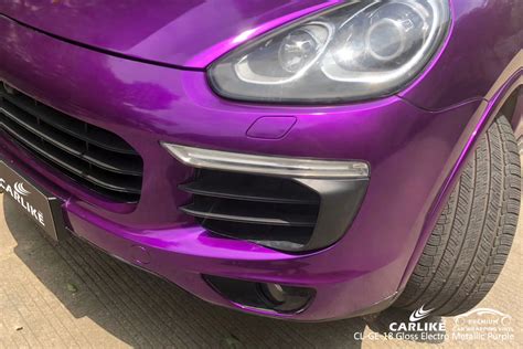 Cl Ge Vinil Do Envolt Rio Do Carro Do Roxo Do Eletro Met Lico Do