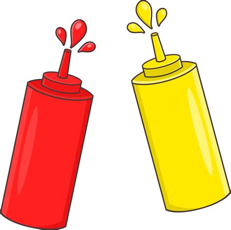 Ketchup And Mustard Png