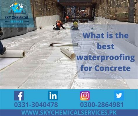 What Is The Best Waterproofing For Concrete Sky Chemical Services