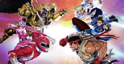 Crossover De Power Rangers E Street Fighter Em Legacy Wars