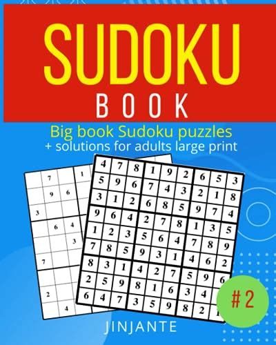 Sudoku Book Big Sudoku Of Book Puzzle And Soluction Large Print Relax