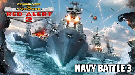 Red Alert 2 Insane Navy Battle Vol 3 0 Extra Hard AI 7 Vs 1 YouTube