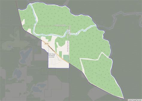 Map Of Middle Village Cdp Thong Thai Real
