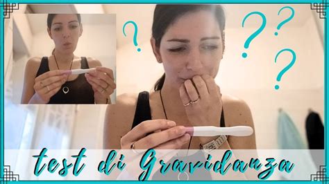 Faccio Il Test Di Gravidanza Youtube