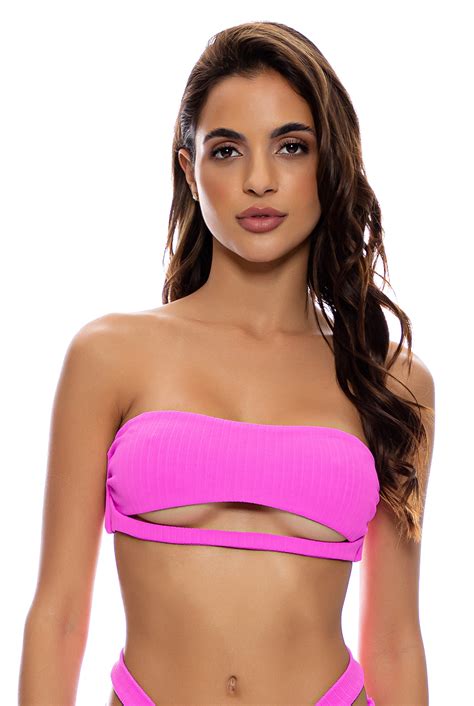 Bikini Tops Top Open Playa Vibes In Blushin Merk Luli Fama