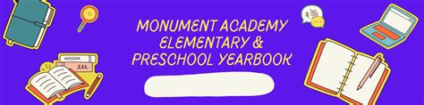 Elementary And Preschool Yearbook Monument Academy