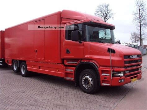 Scania T114 380 6x2 Trailer 2000 Box Truck Photo And Specs