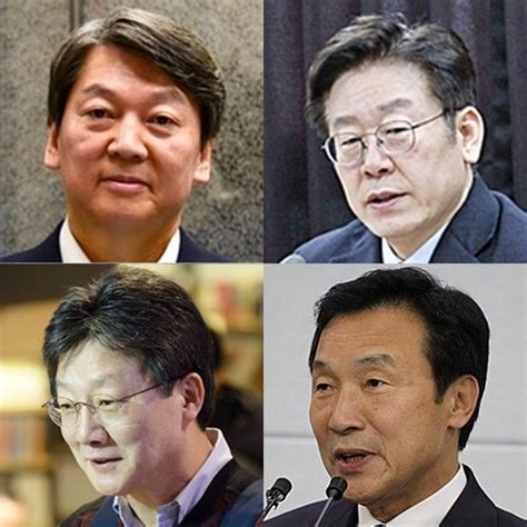 문재인 33 반등 안희정 20 돌파 민주당 경선 선거인단 역선택 변수되나대선지지율 황교안·안철수 9 이재명 5 유승민