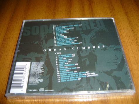 Cd Soda Stereo Obras Cumbres Vol 2 Nuevo Y Sellado 2 Cds Cuotas