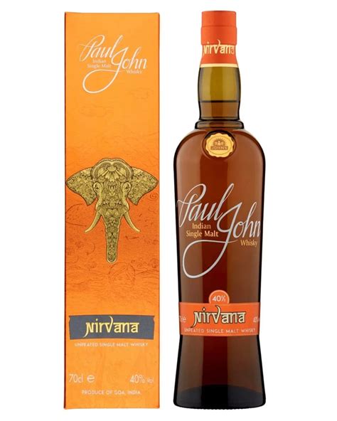 Paul John Nirvana Indian Single Malt Whisky 70 Cl The Bottle Club