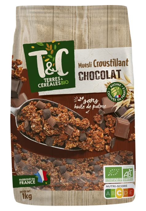 Muesli Chocolat Noir Muesli Croustillant Chocolat Terres Et C R Ales