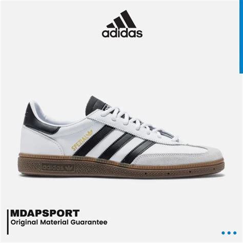 Jual Adidas Handball Spezial Mens Sneakers Shoes White Core Black Gum