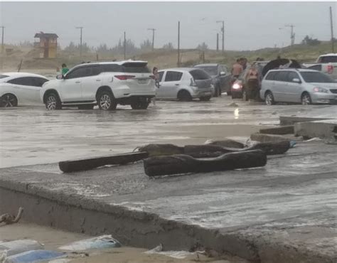 Tsunami Meteorol Gico Atinge Cidade No Litoral De Santa Catarina