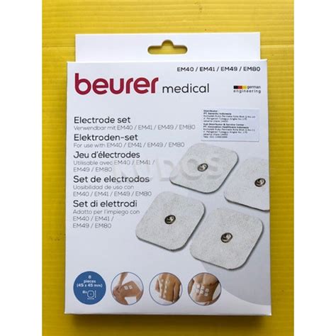 Jual Electrode Beurer Em Em Em Em Tens Ems Isi Pad