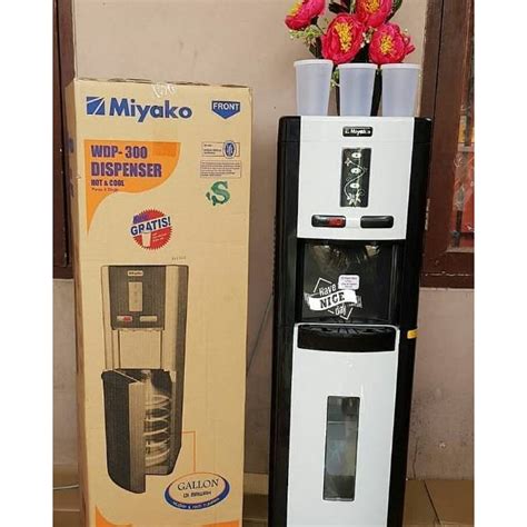 Jual Dispenser Miyako WDP 300 Galon Bawah HOT COOL Garansi Murah