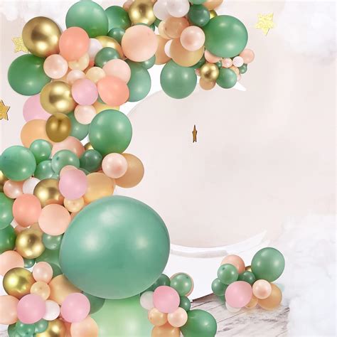 Dark Green And Gold Balloon Garland Informacionpublica Svet Gob Gt