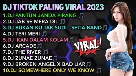 Dj Tiktok Paling Viral 2023 Dj Pantun Janda Pirang Remix Full Album