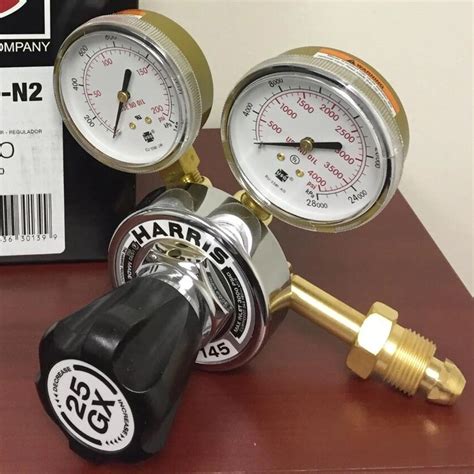 Argon Ar Helium He Nitrogen N Cylinder Gas Regulators With Pressure