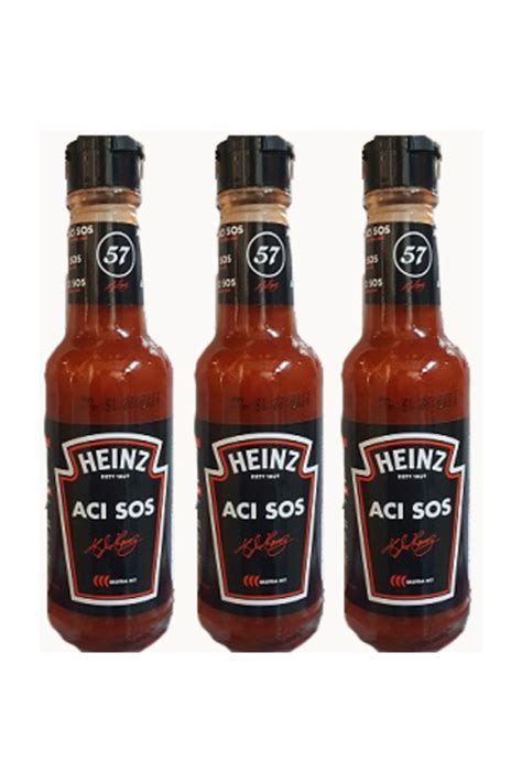 Heinz Acı Sos 3 Lü 150 Ml X 3 Fiyatı Yorumları Trendyol