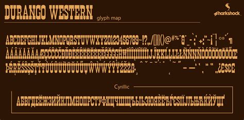Durango Western Eroded Font 1001 Free Fonts