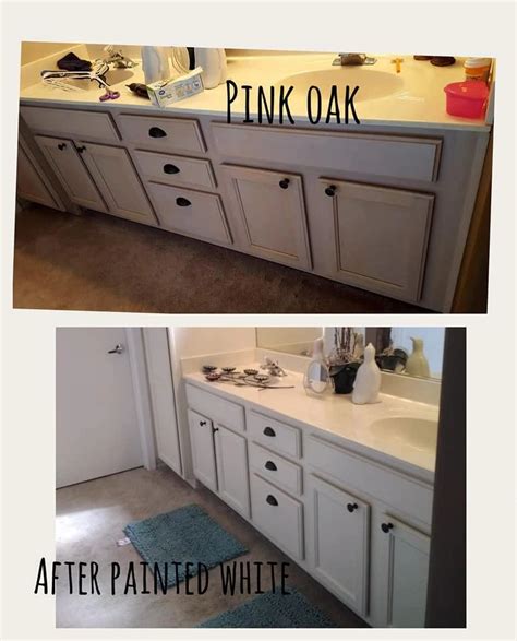 Pickled Oak Cabinets Updated