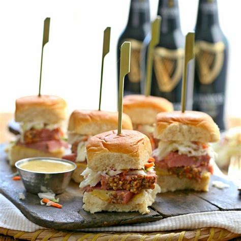 Corned Beef and Cabbage Sliders - My Recipe Magic