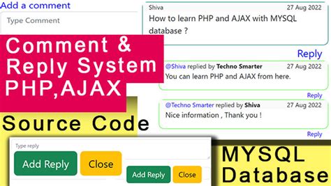 Creating A Comment And Reply System Php And Mysql Drawpolk