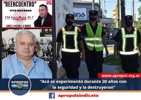 APROPOL Noticias Acá se experimentó durante 20 años con la seguridad