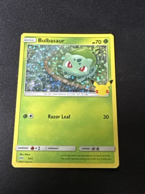 Bulbasaur 125 Holo Mc Donalds Promo Pokemon Trading Card Game Eur 302 Picclick Fr