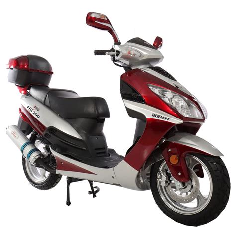 X Pro Cc Efi Adult Street Legal Gas Moped Scooter With Cvt