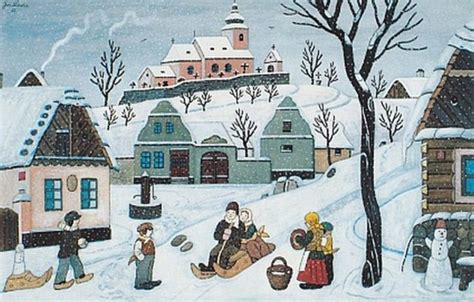 Josef Ladas Paintings An Enduring Part Of Czech Christmas